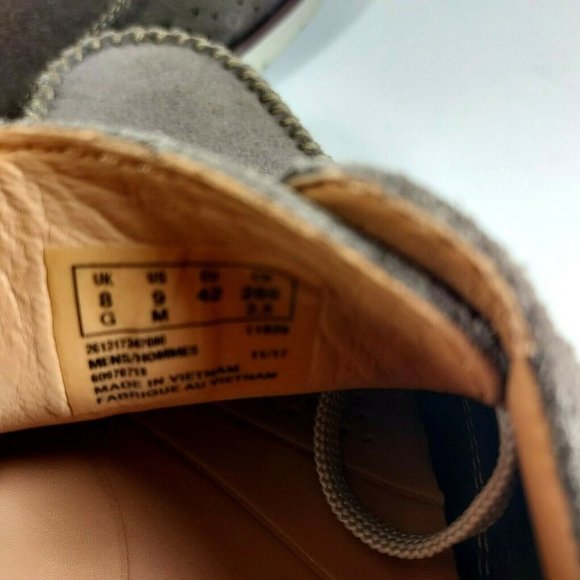 Clarks Artisan Men's Suede Genuine Leather Comfort Casual Lace Up Shoes Size 9M - Picture 12 of 13